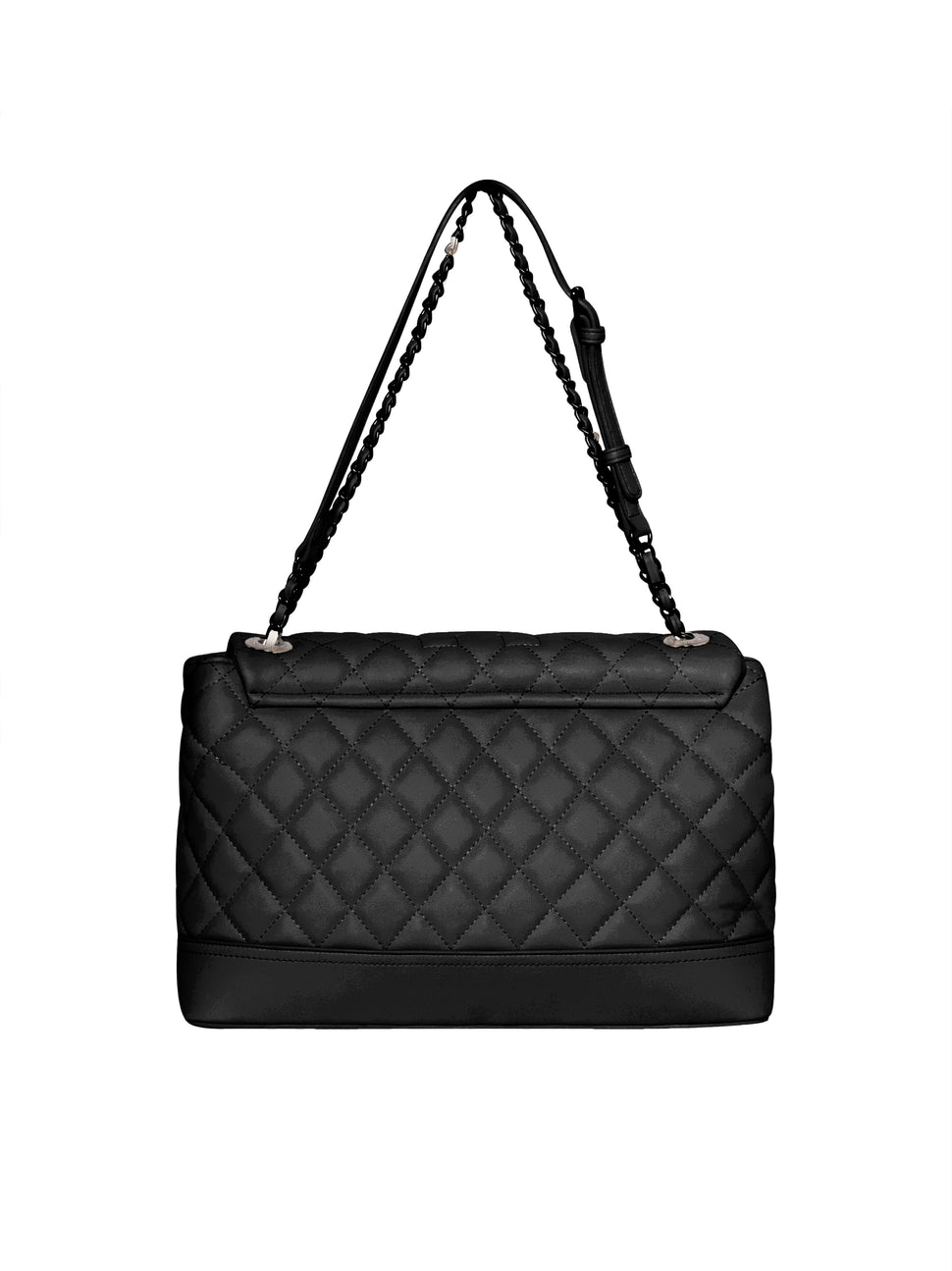Borsa a spalla con motivo trapuntato e catena BORSA Silvian Heach