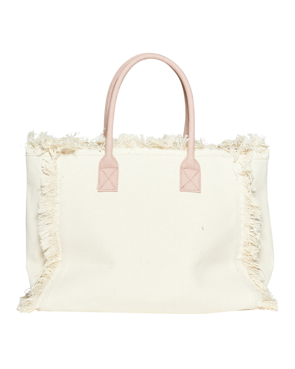 Borsa a mano con bordi sfrangiati e dettagli decorativi BORSA Silvian Heach