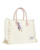 Borsa a mano con bordi sfrangiati e dettagli decorativi BORSA Silvian Heach