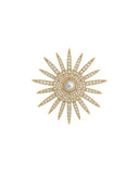 Spilla con elemento centrale e design radiale - Silvian Heach