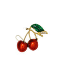 Figurative brooch with botanical design and luminous details - Silvian Heach