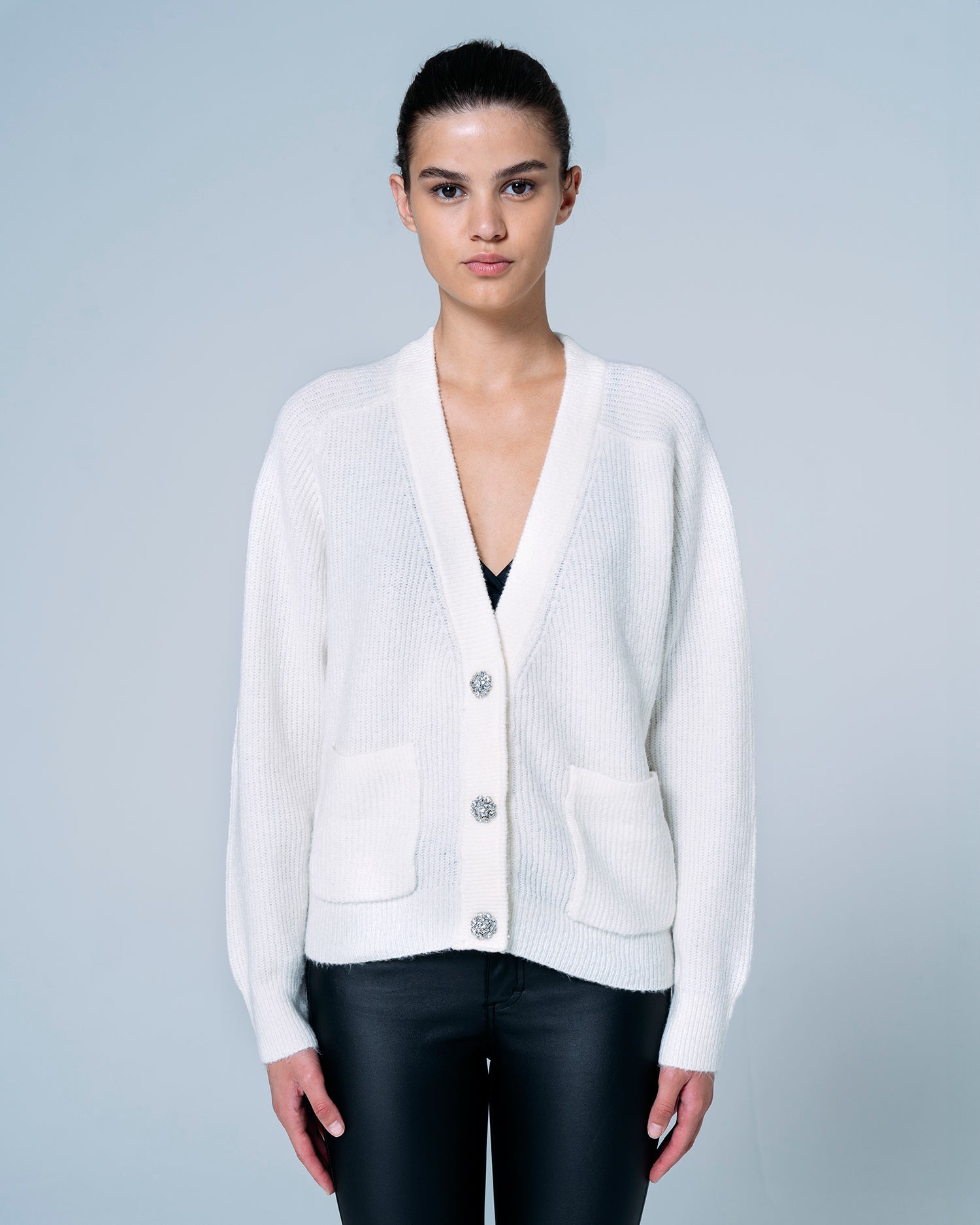 Cardigan bianco Get Cozy