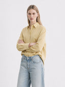 Camicia a Righe Gialle Eleganza Solare