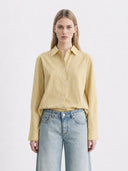Camicia a Righe Gialle Eleganza Solare