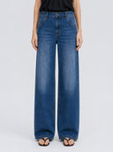 Five-pocket trousers with a wide fit