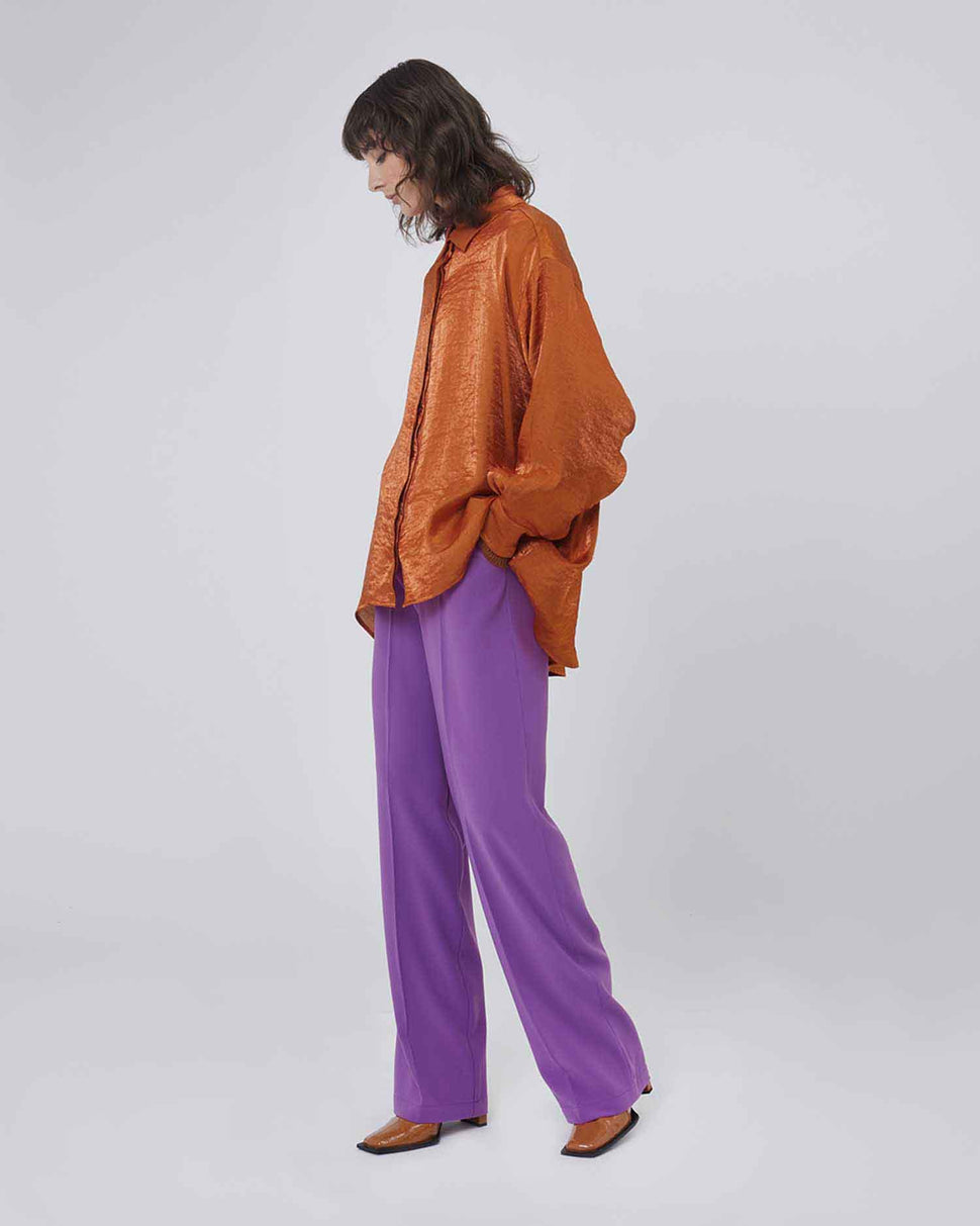 Camicia over con manica a sbuffo - Silvianheach