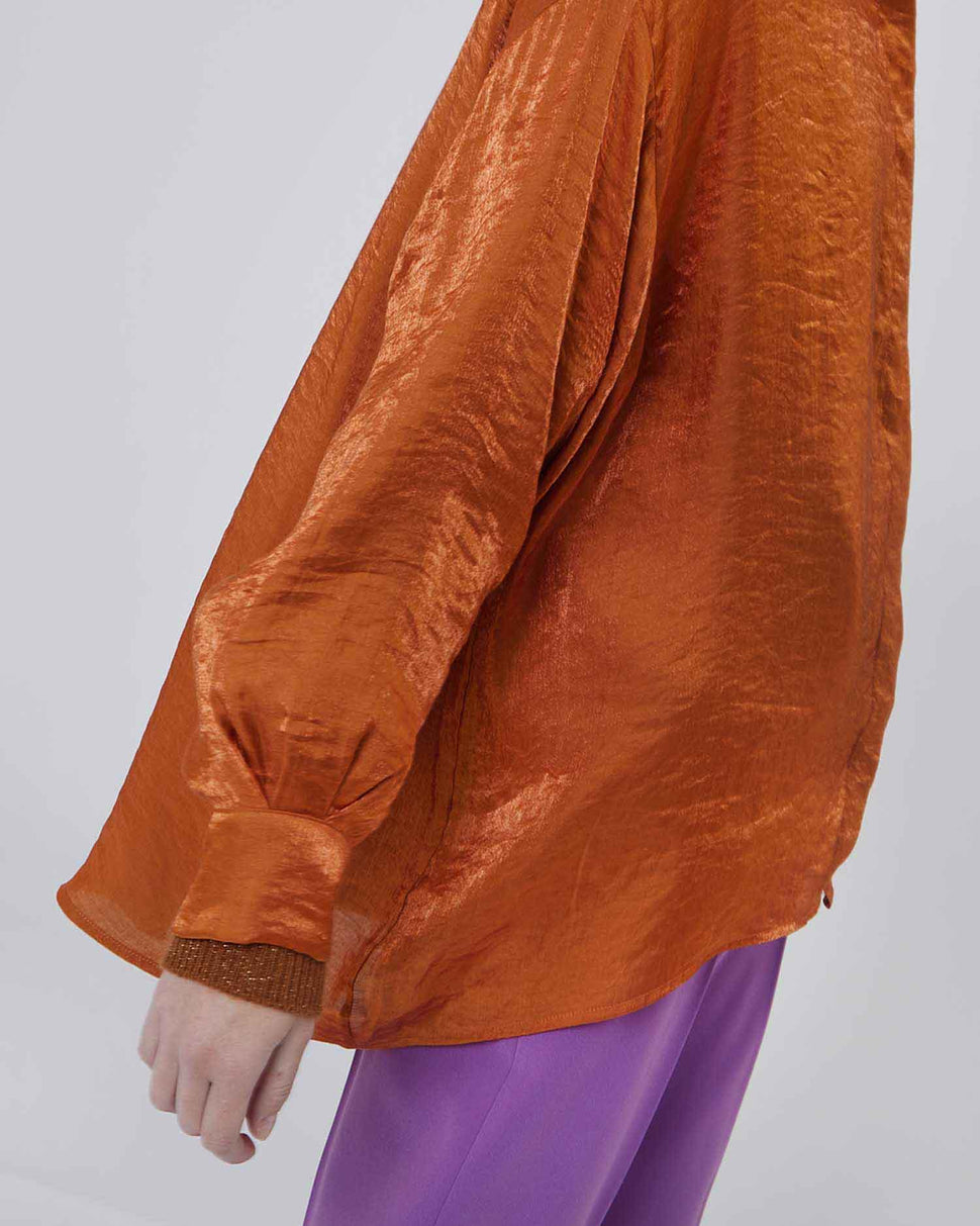 Camicia over con manica a sbuffo - Silvianheach