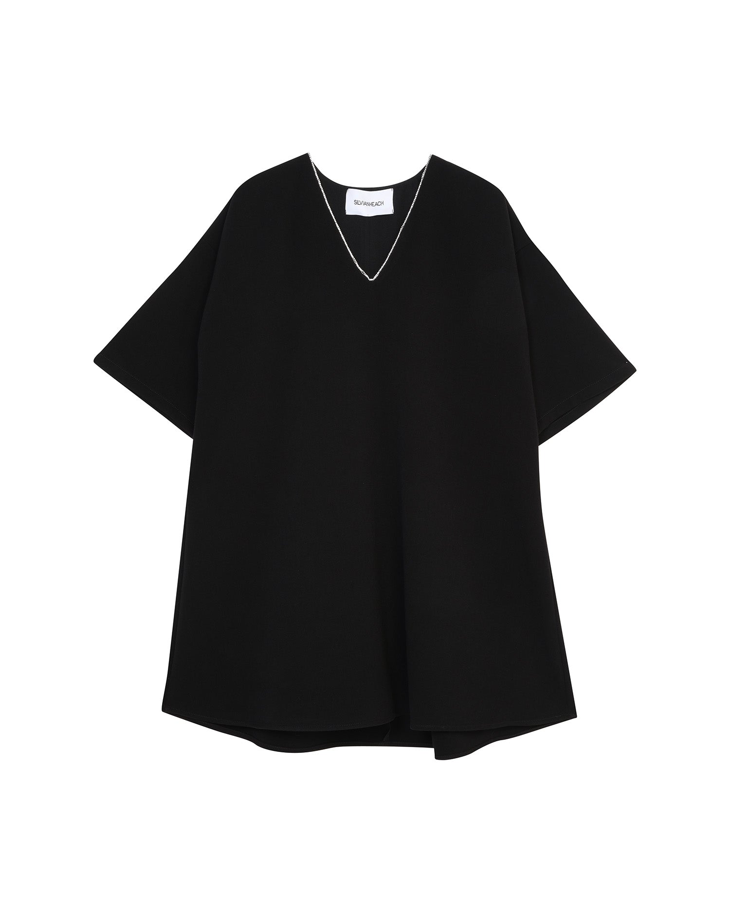 Abito over con dettaglio strass - Silvianheach