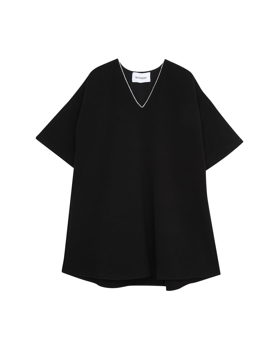 Abito over con dettaglio strass - Silvianheach