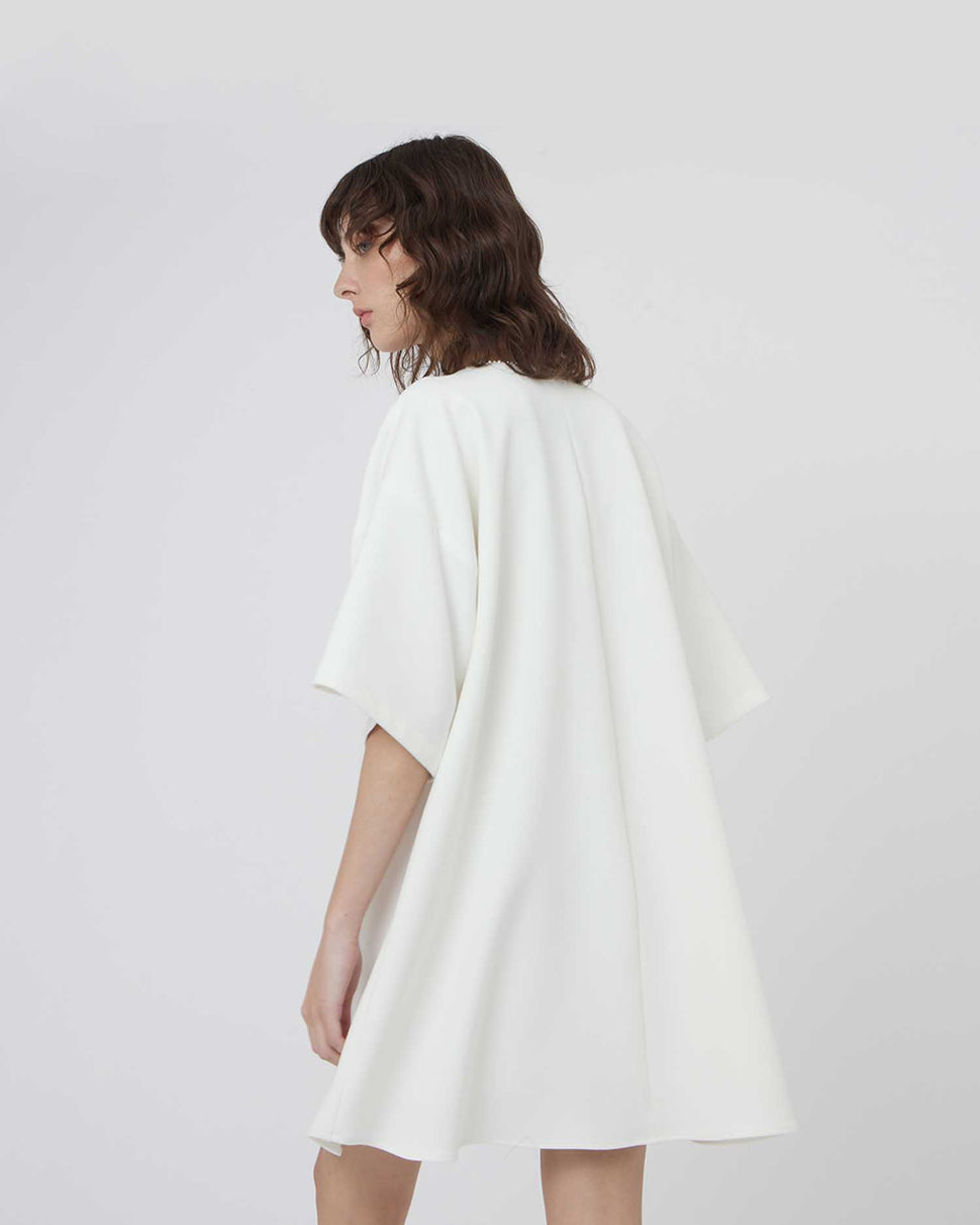 Abito over con dettaglio strass - Silvianheach