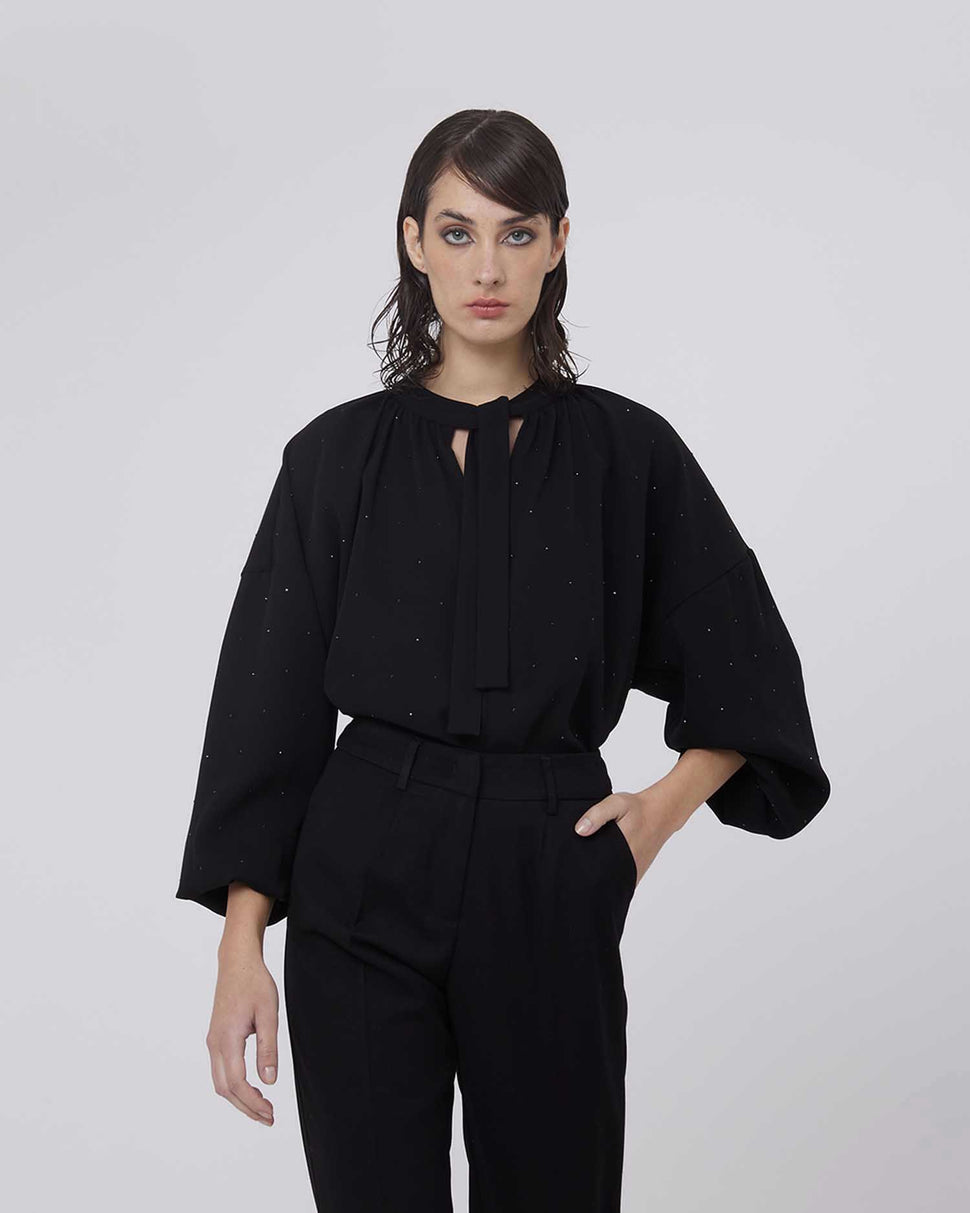 Blusa con manica a palloncino - Silvianheach