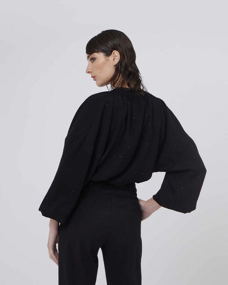 Blusa con manica a palloncino - Silvianheach
