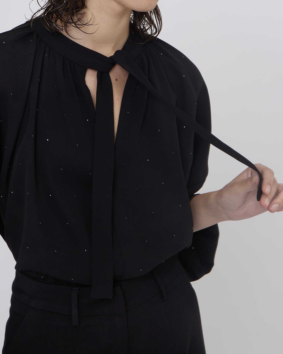 Blusa con manica a palloncino - Silvianheach