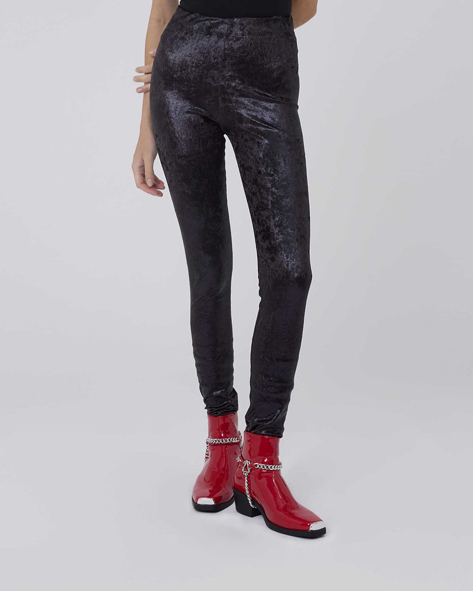 Leggins con effetto metallizzato - Silvianheach