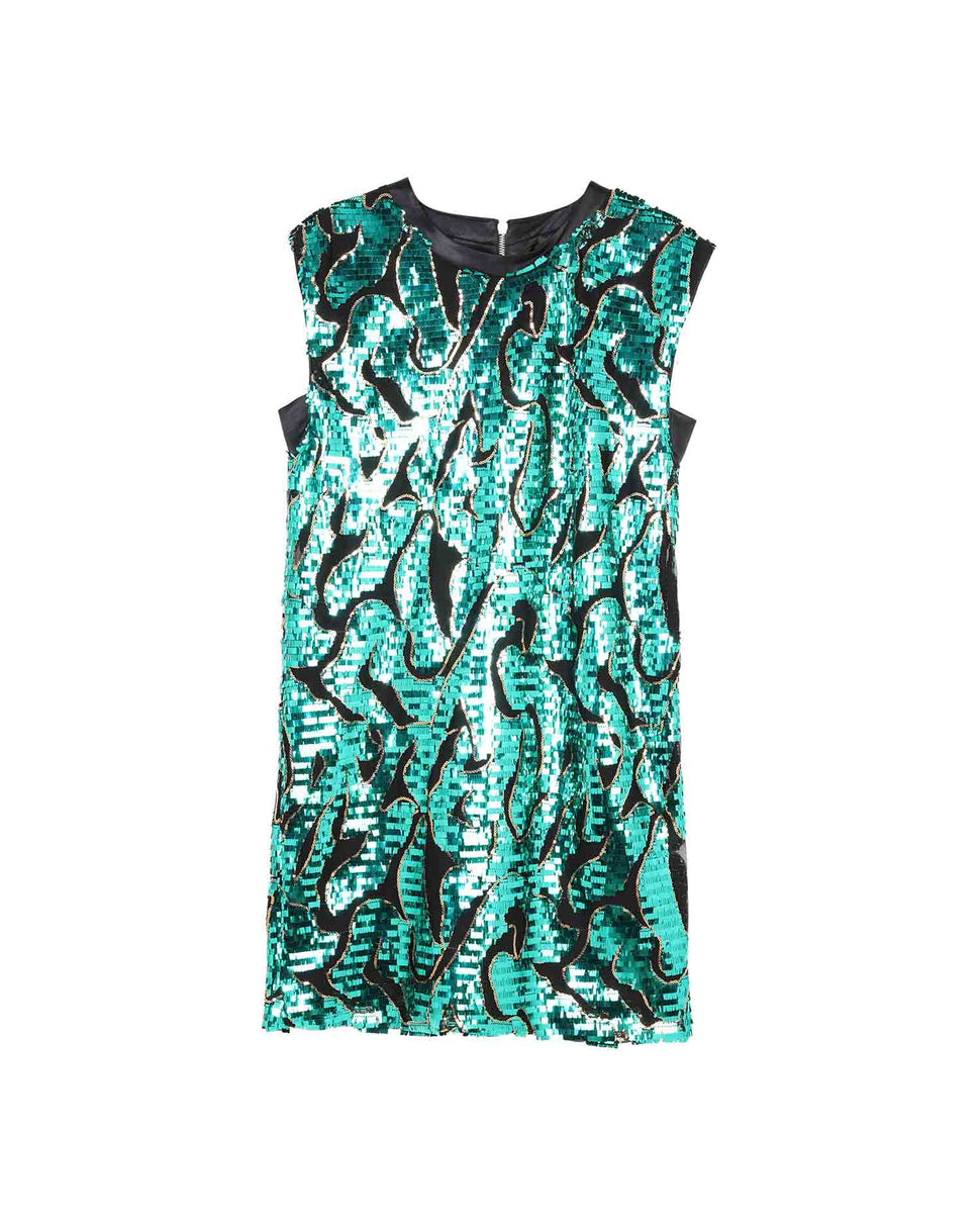 Abito corto in paillettes - Silvianheach