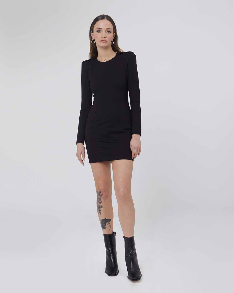Abito corto slim con spalline - Silvianheach