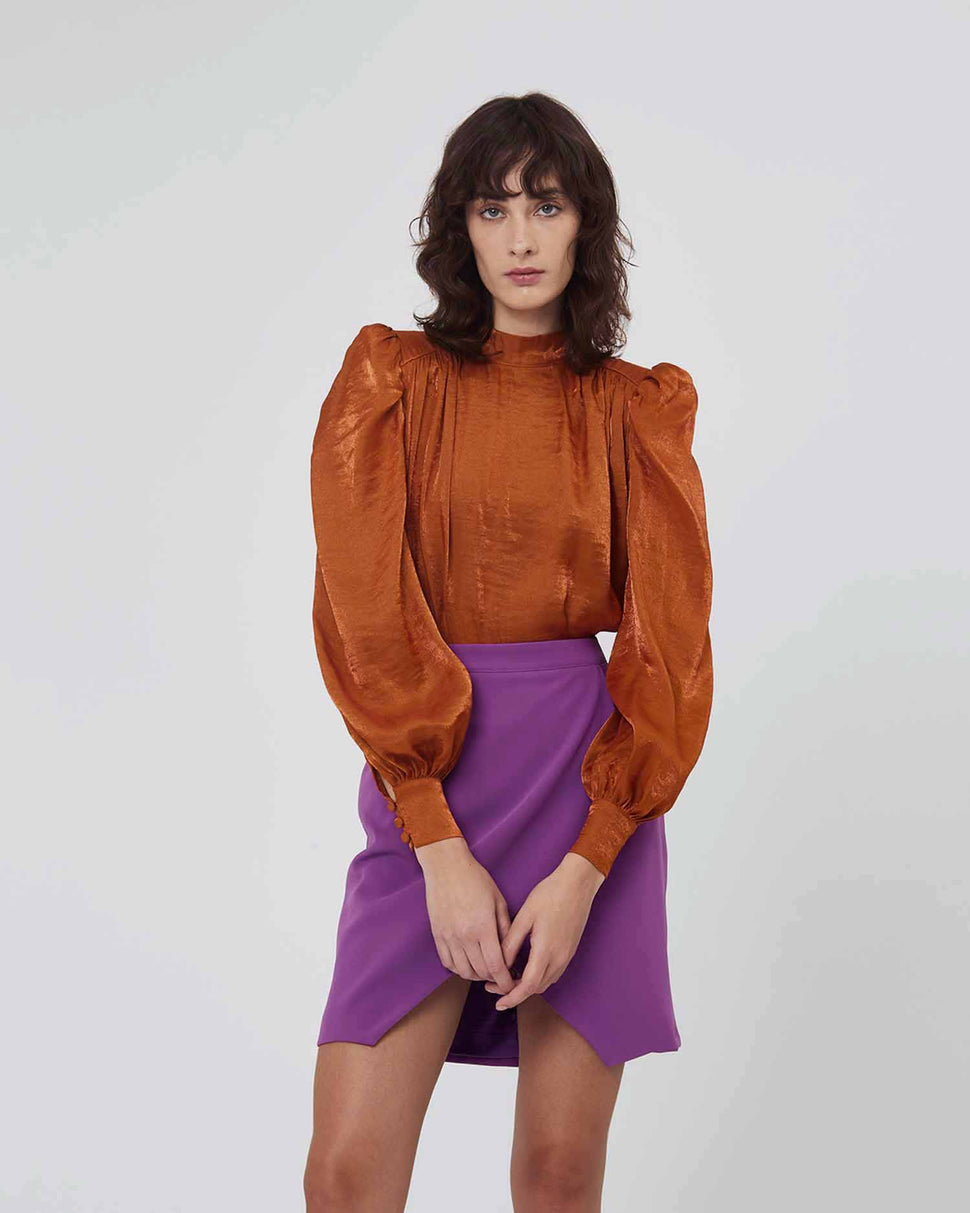 Blusa con manica a palloncino - Silvianheach