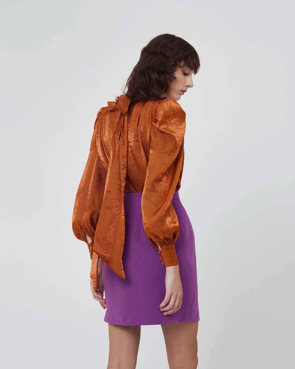 Blusa con manica a palloncino - Silvianheach