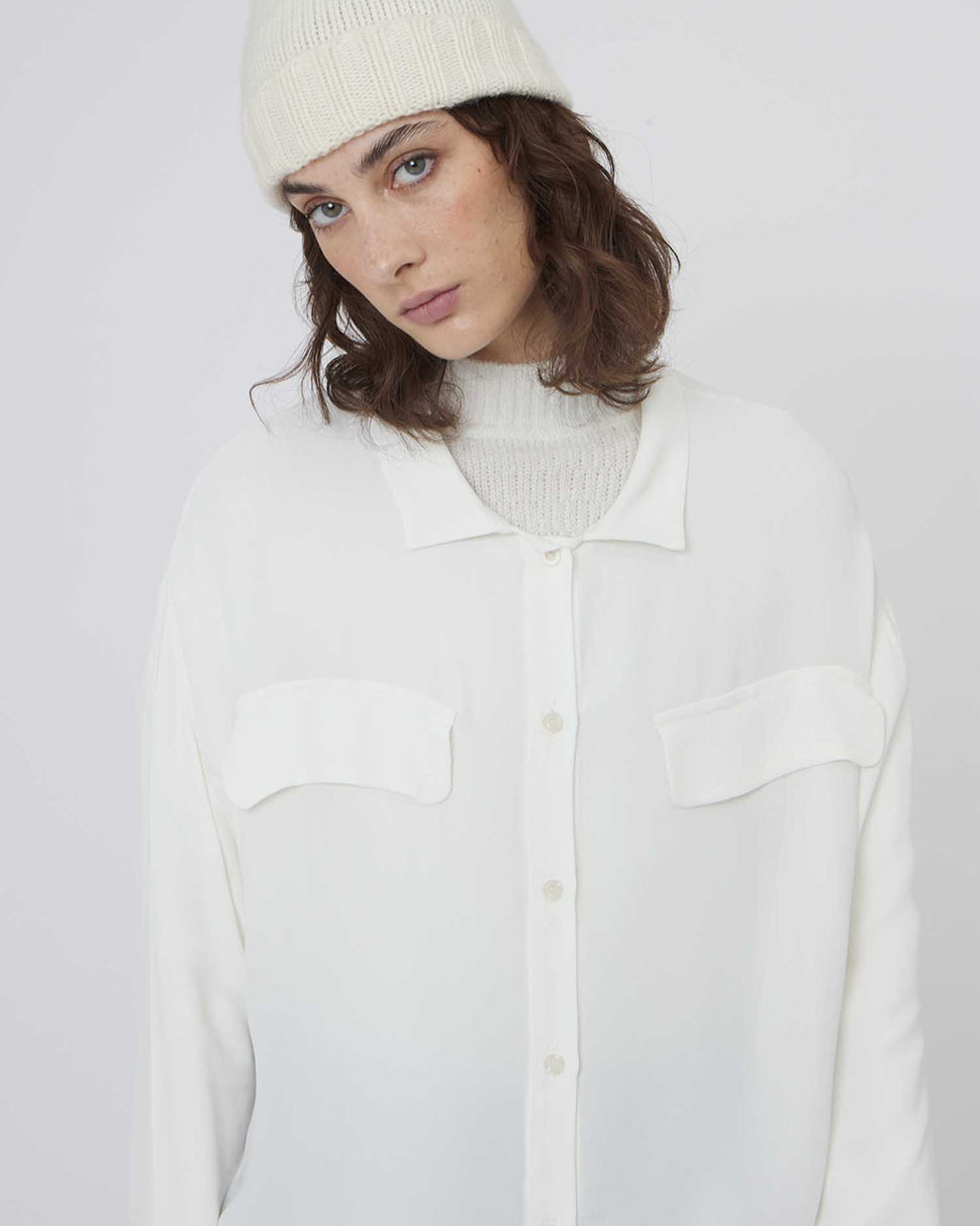 Camicia classica oversize - Silvianheach