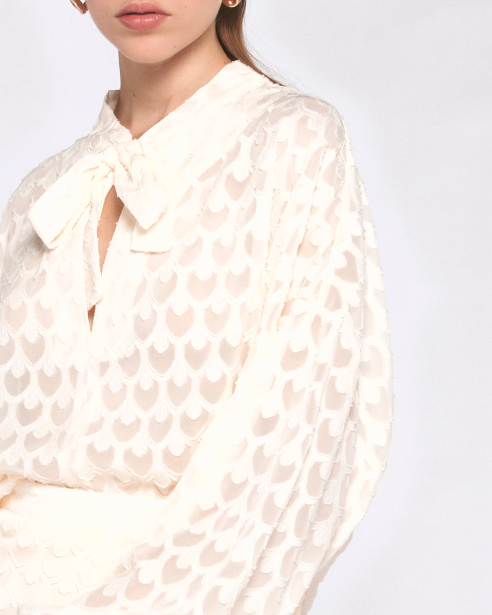BLUSA CON FIOCCO - Silvianheach