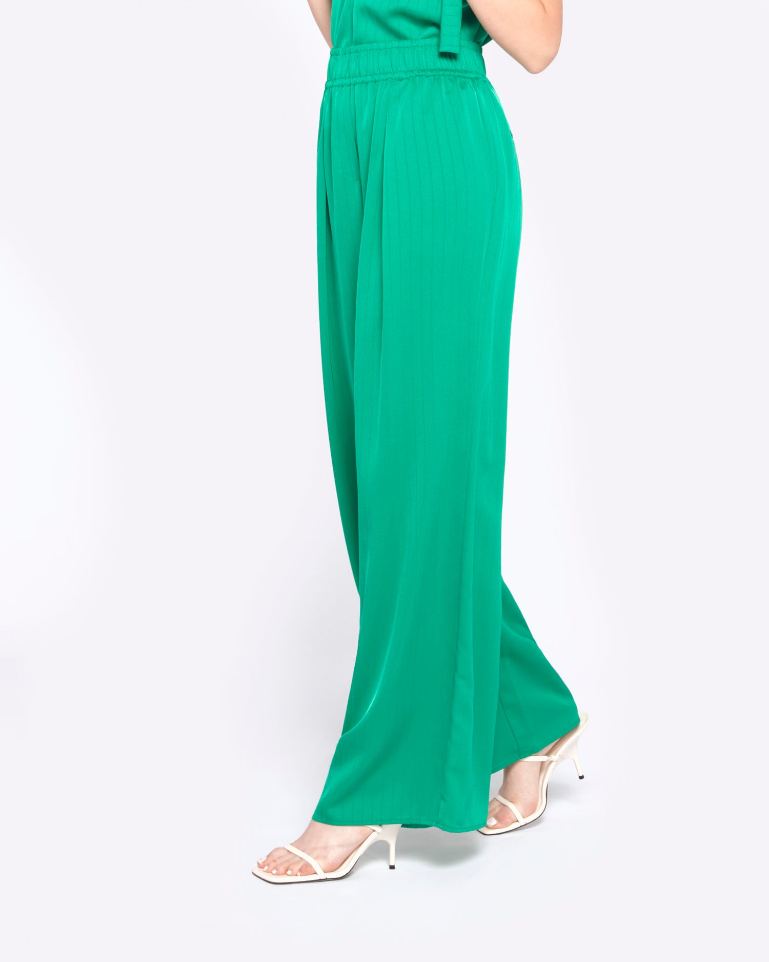 PANTALONI AMPI A VITA ALTA - Silvianheach