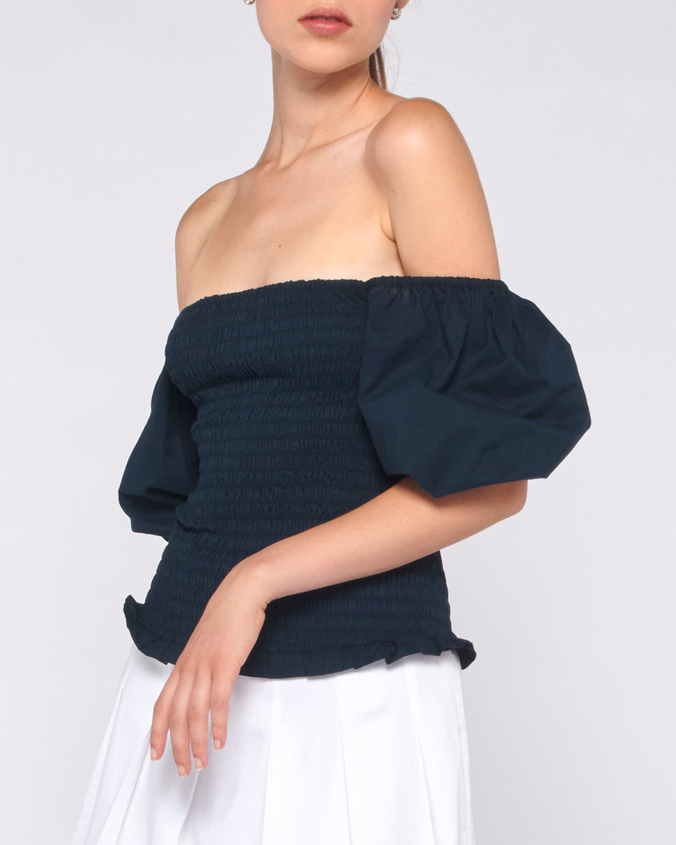 TOP ELASTICO ARRICCIATO - Silvianheach