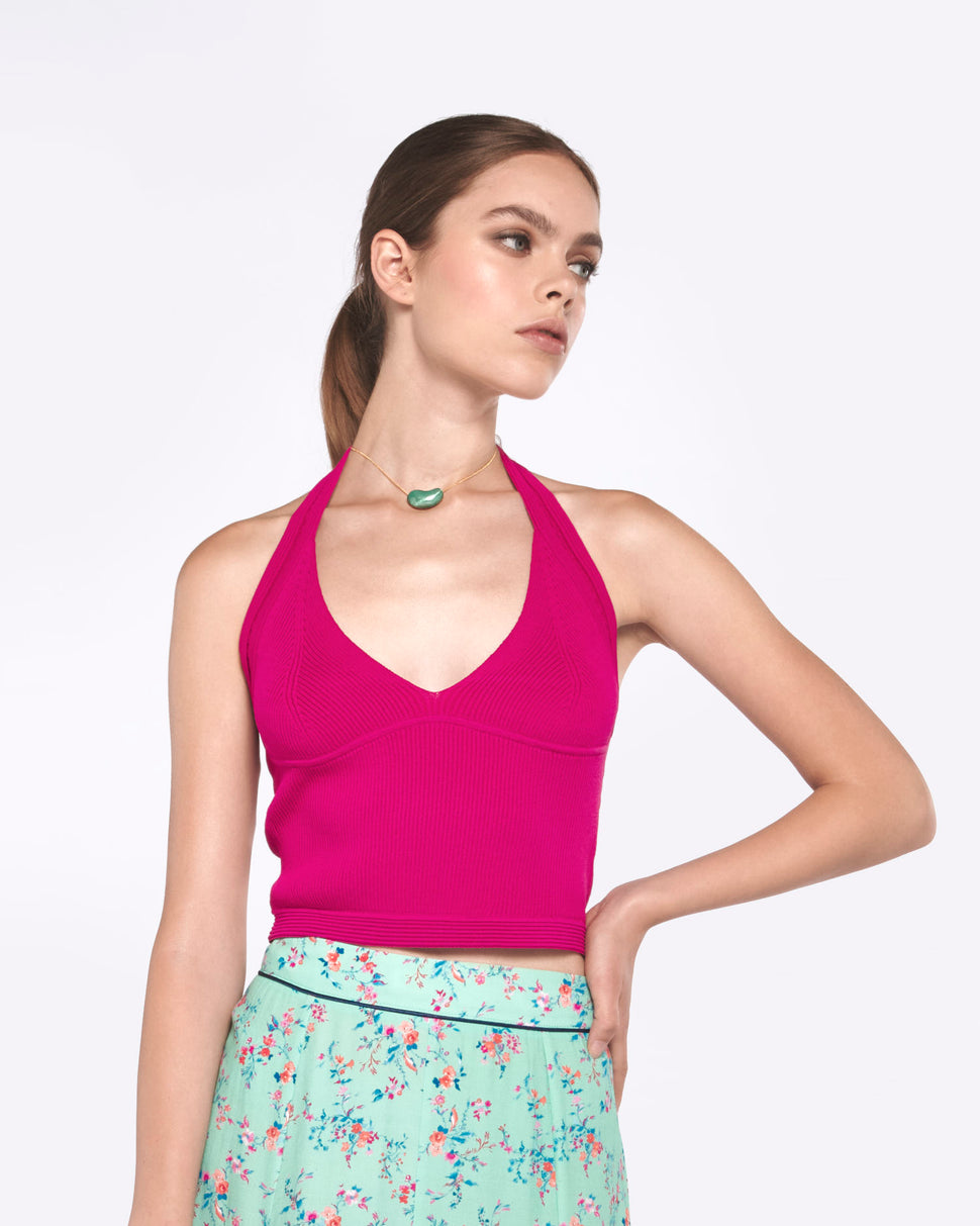 TOP IN MAGLIA A COSTE - Silvianheach