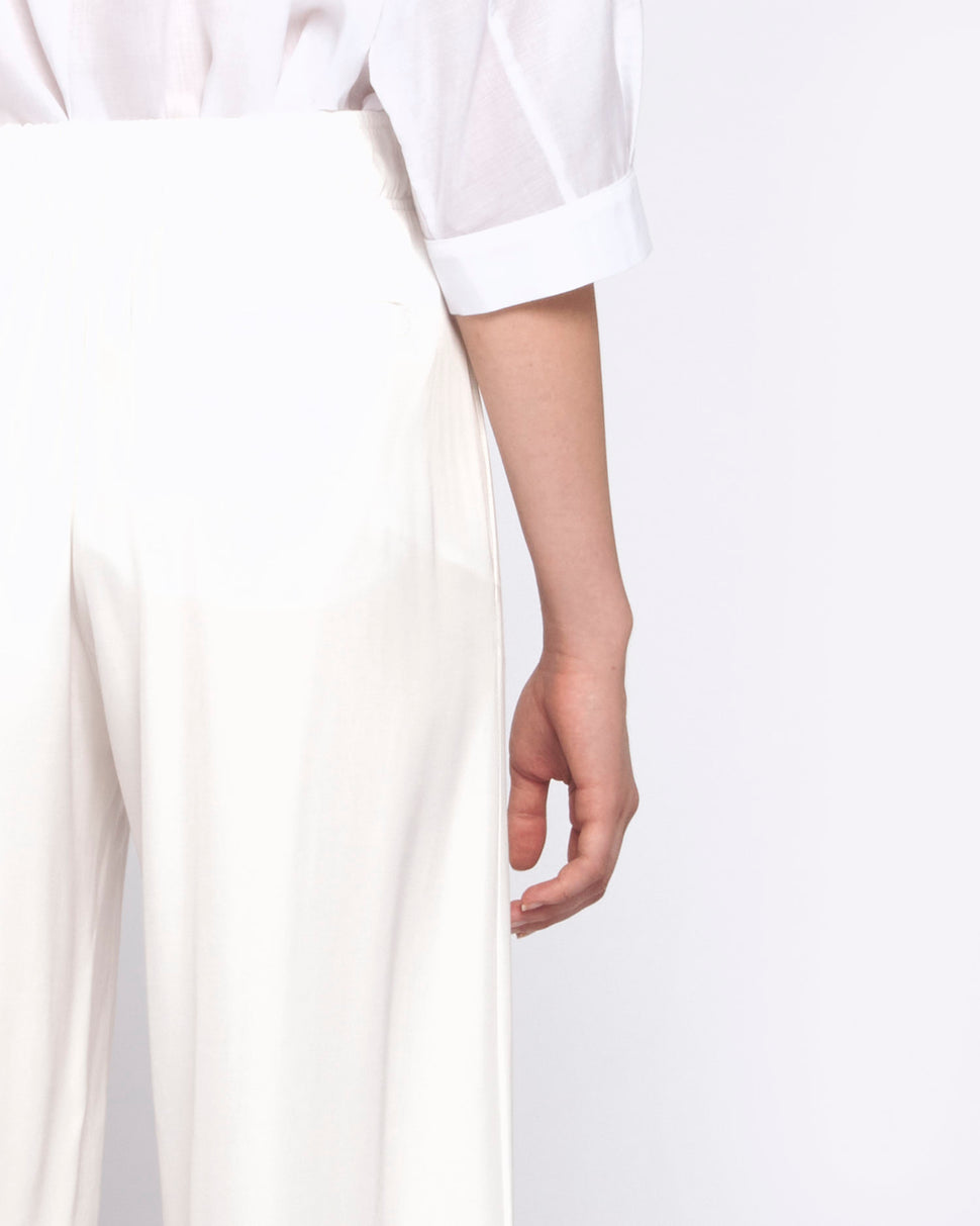 PANTALONI CON PIEGHE - Silvianheach