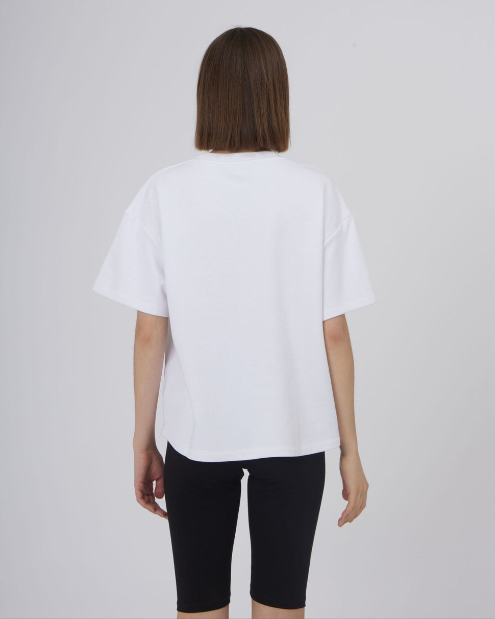 T-SHIRT CON GRAFICA MULTICOLOR - Silvianheach