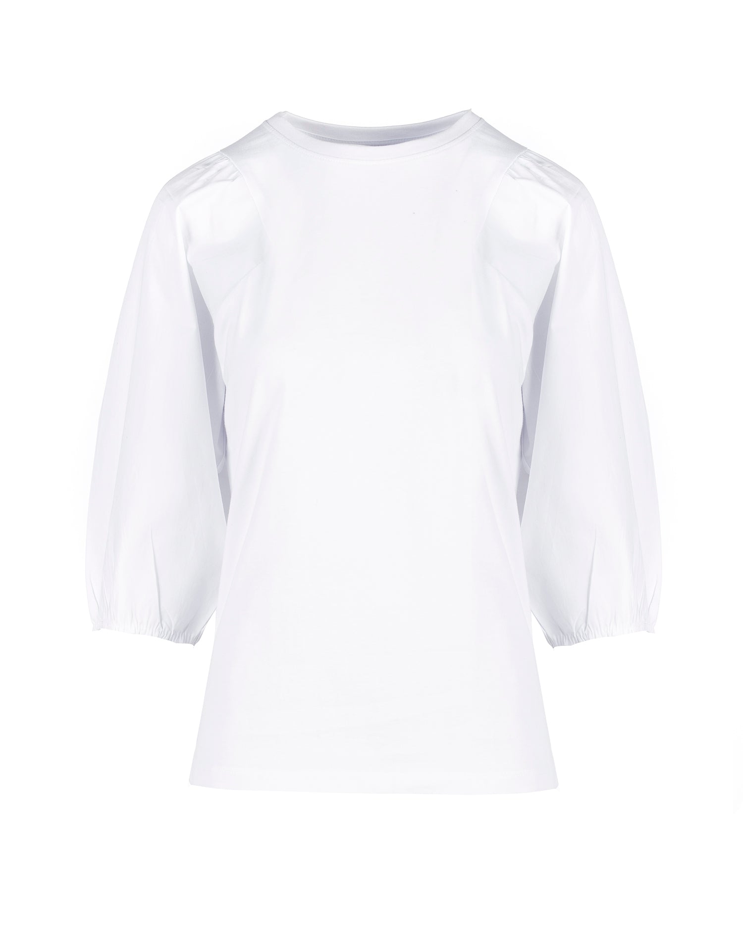 T-SHIRT CON LOGO A CONTRASTO