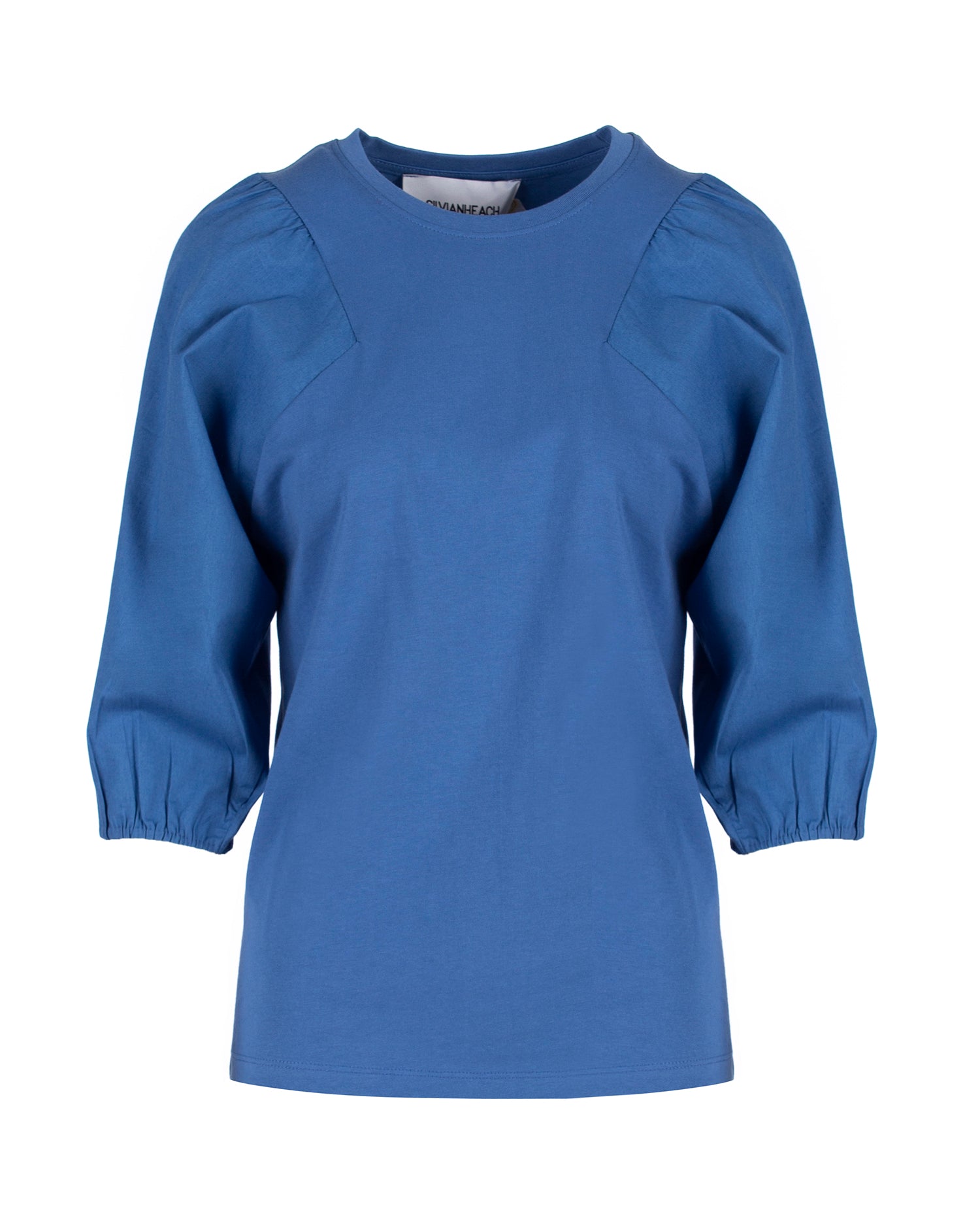 T-SHIRT CON LOGO A CONTRASTO