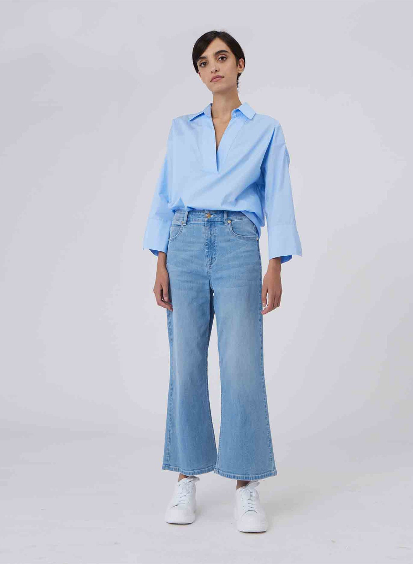 JEANS CROPPED - Silvianheach