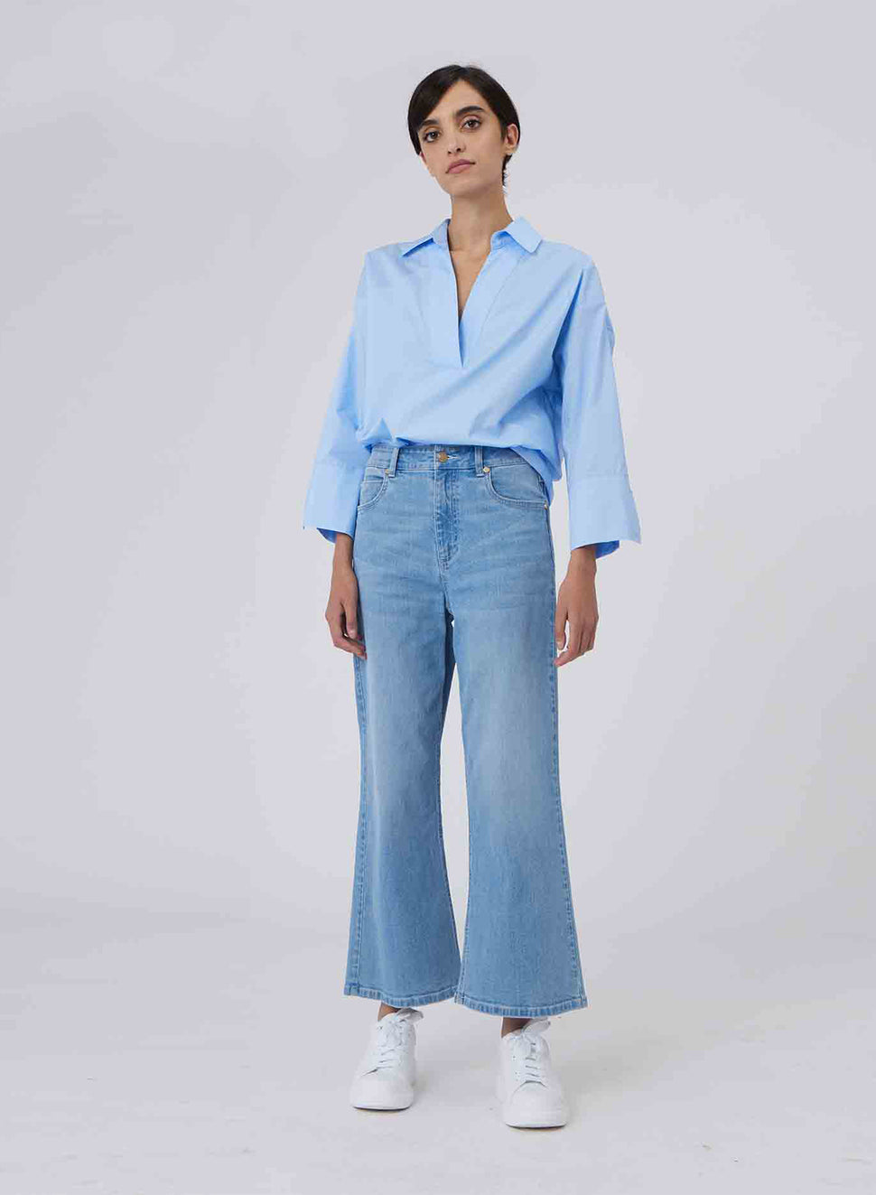 JEANS CROPPED - Silvianheach