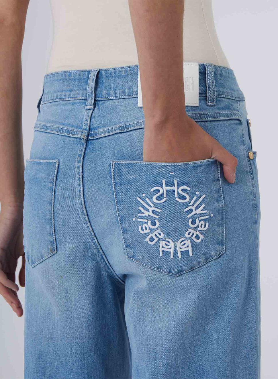 JEANS CROPPED - Silvianheach