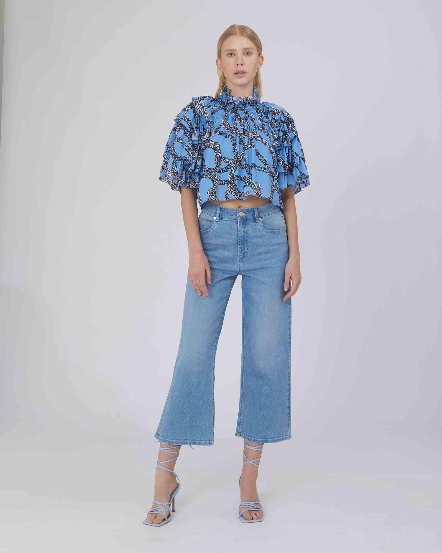 BLUSA CROPPED STAMPATA - Silvianheach