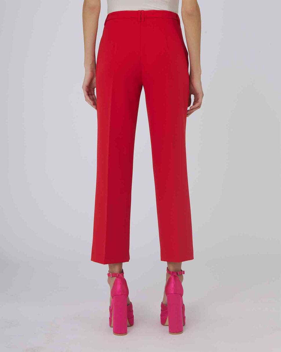 PANTALONI AMPI CON CINTURA E PASSANTI - Silvianheach