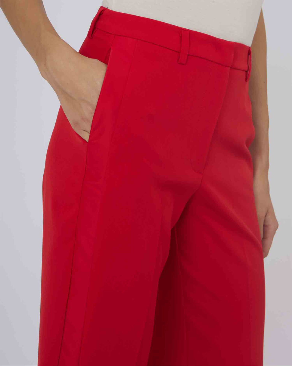 PANTALONI AMPI CON CINTURA E PASSANTI - Silvianheach