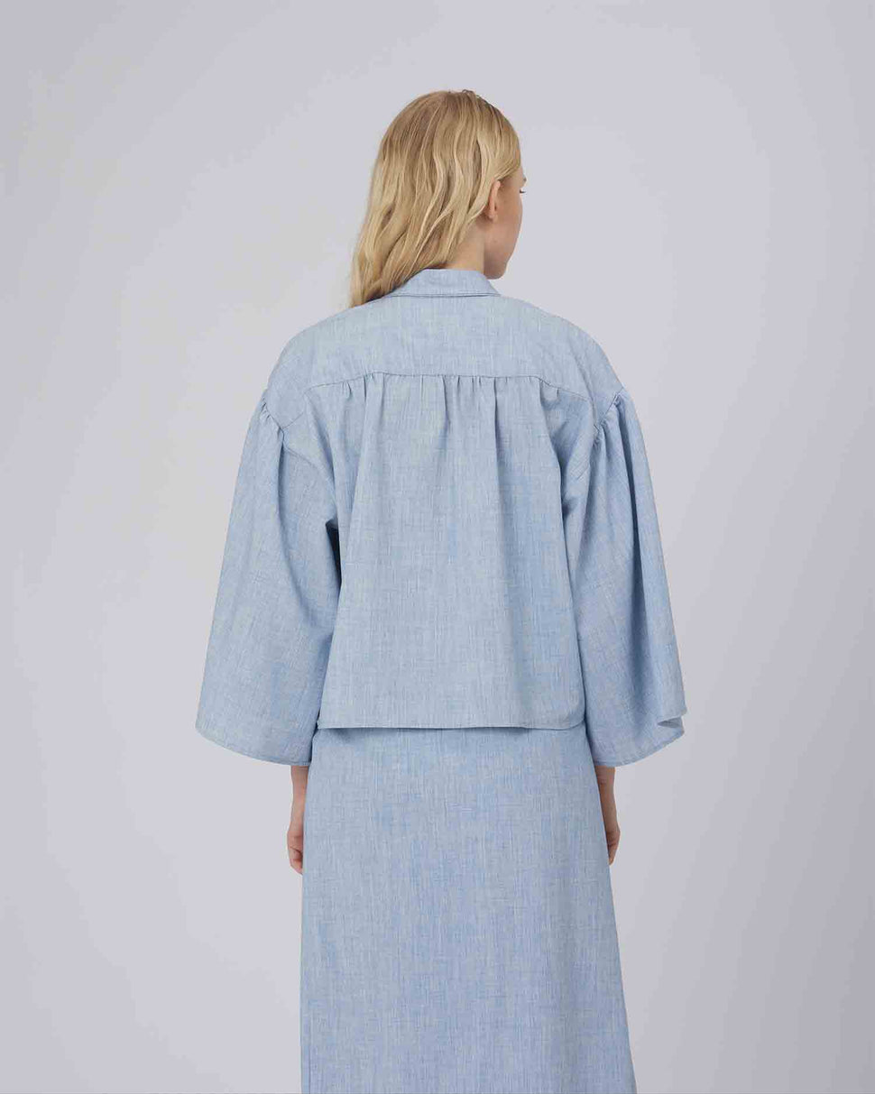 CAMICIA CON APPLICAZIONI GIOIELLO - Silvianheach