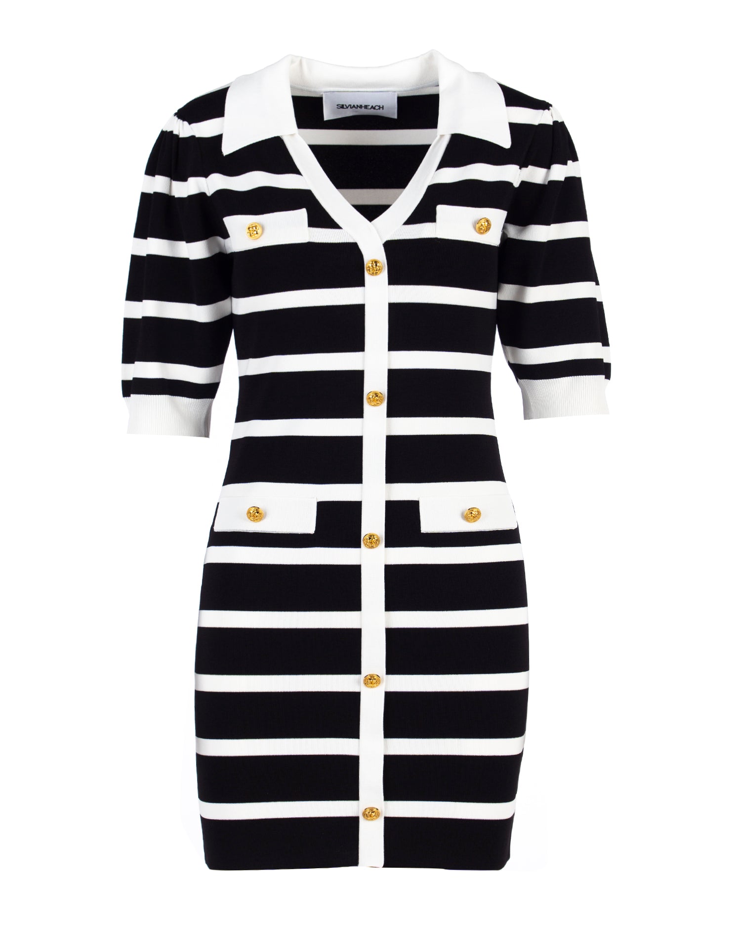 SHORT STRIPED DRESS