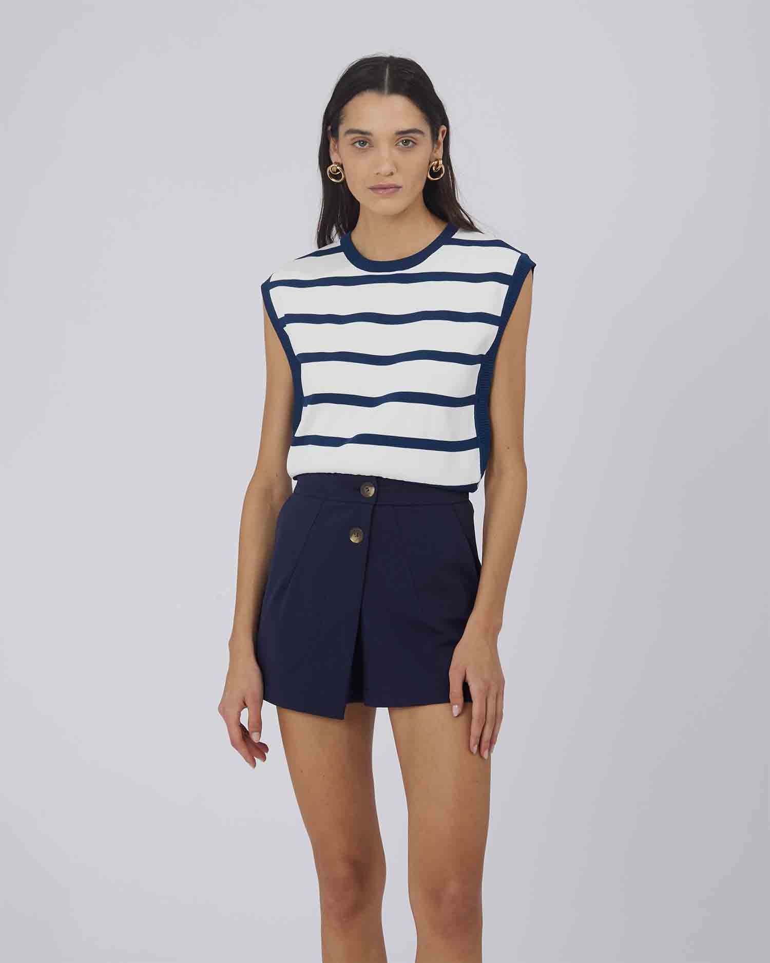 GILET A RIGHE - Silvianheach