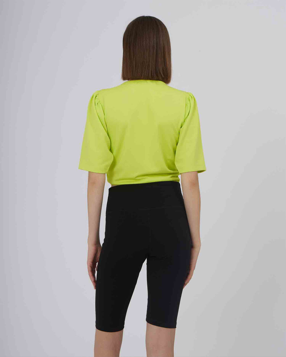 T-SHIRT CON ARRICCIATURA SUL DAVANTI - Silvianheach