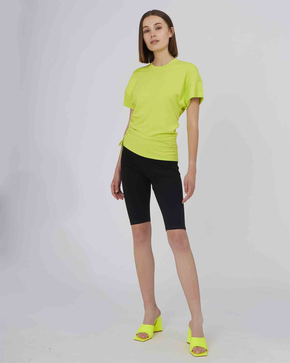 T-SHIRT DRAPPEGGIATA CON COULISSE - Silvianheach