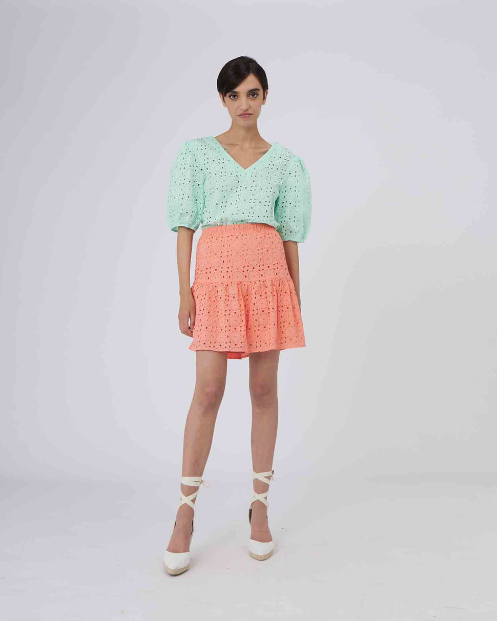 BLUSA IN SANGALLO - Silvianheach