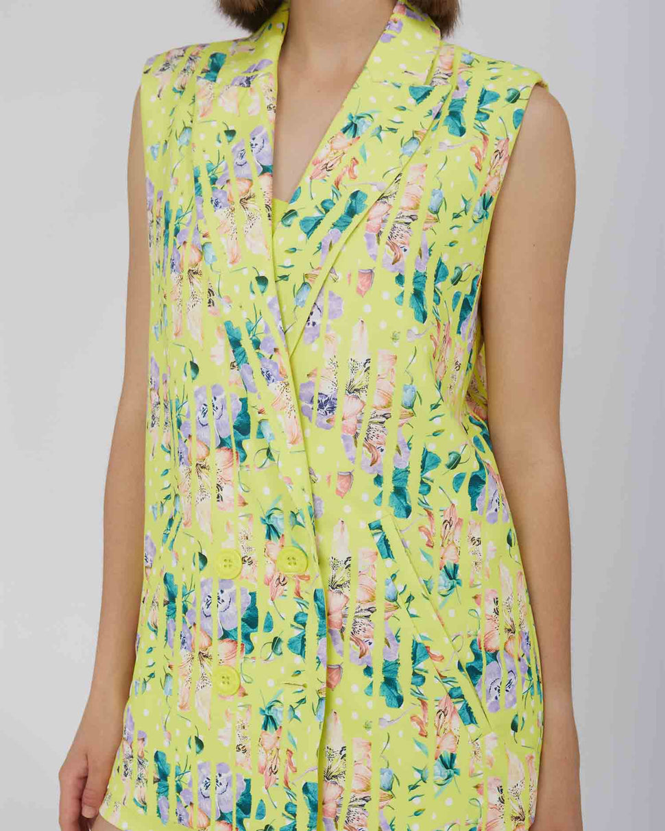 BLAZER GILET STAMPATO - Silvianheach