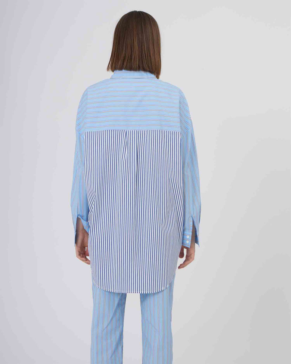 CAMICIA A FANTASIA CON TASCHINO - Silvianheach