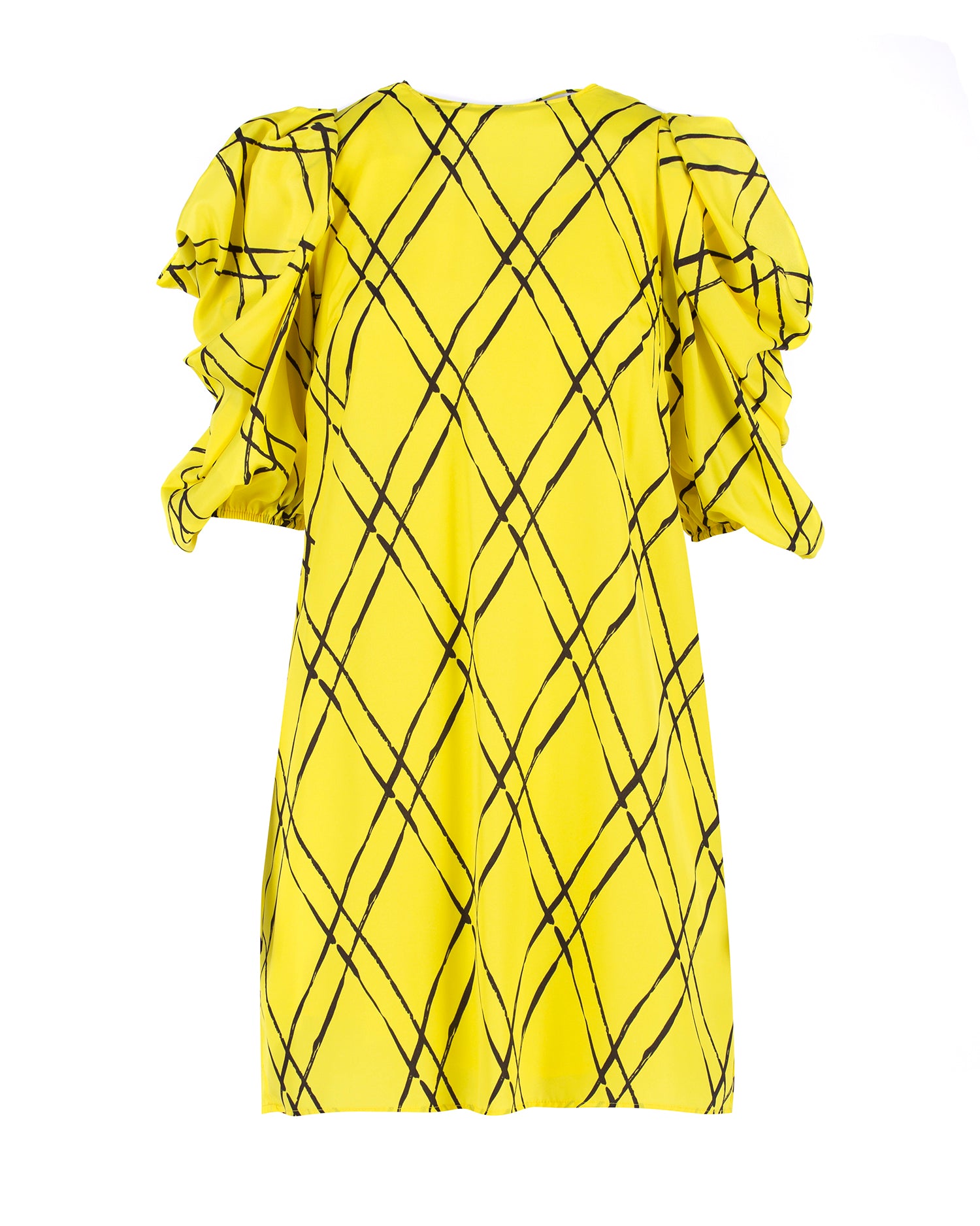 SHORT PRINTED DRESS