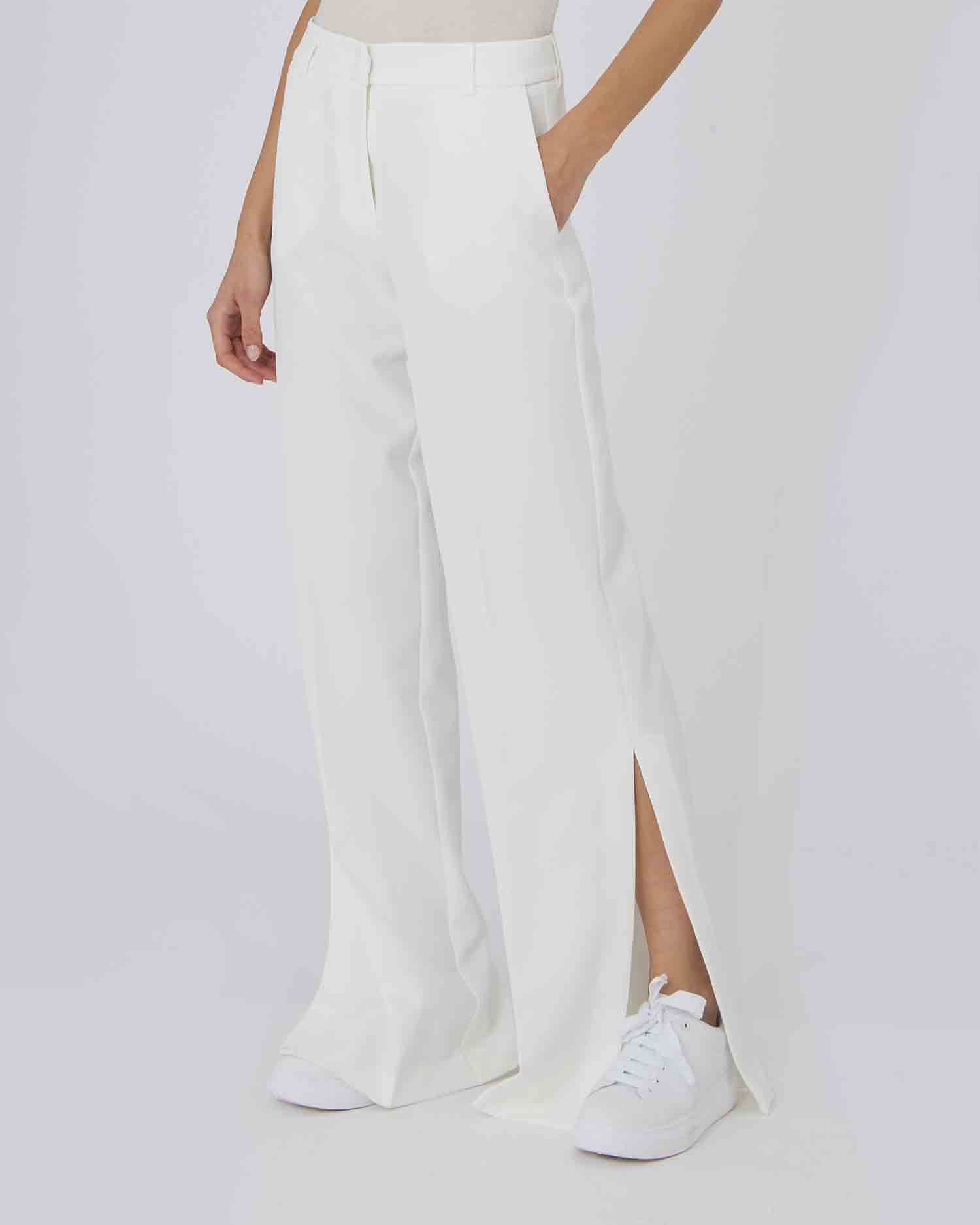 PANTALONI AMPI CON SPACCO - Silvianheach