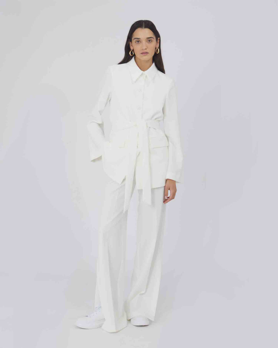 PANTALONI AMPI CON SPACCO - Silvianheach