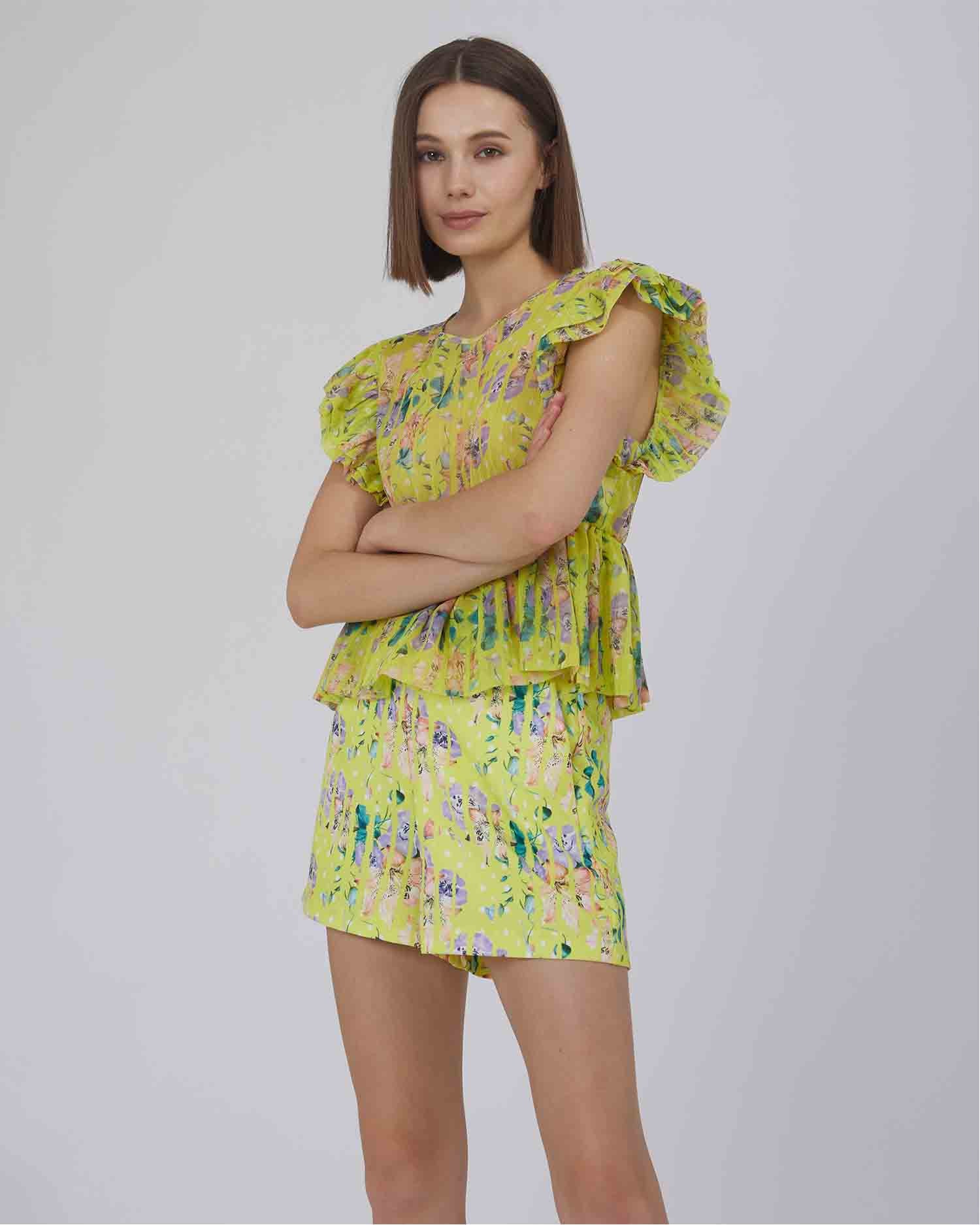 BLUSA A FANTASIA FLOREALE - Silvianheach