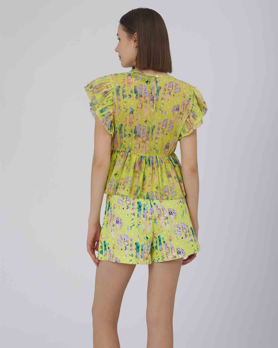 BLUSA A FANTASIA FLOREALE - Silvianheach